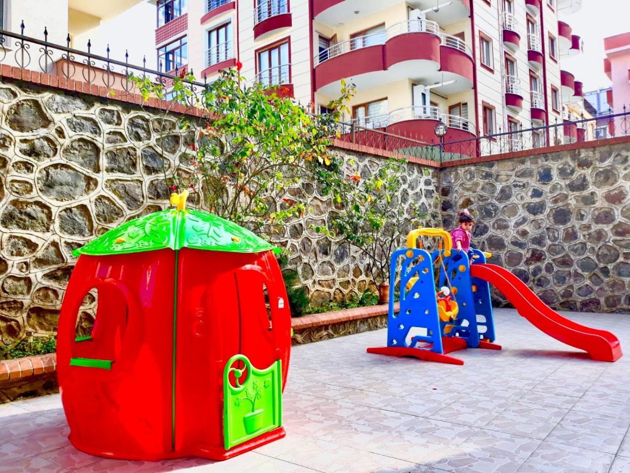 The Twins Apartmens Aparthotel Trabzon Buitenkant foto